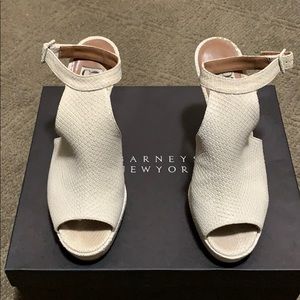 Barney’s NY Women’s Peep Toe Heels